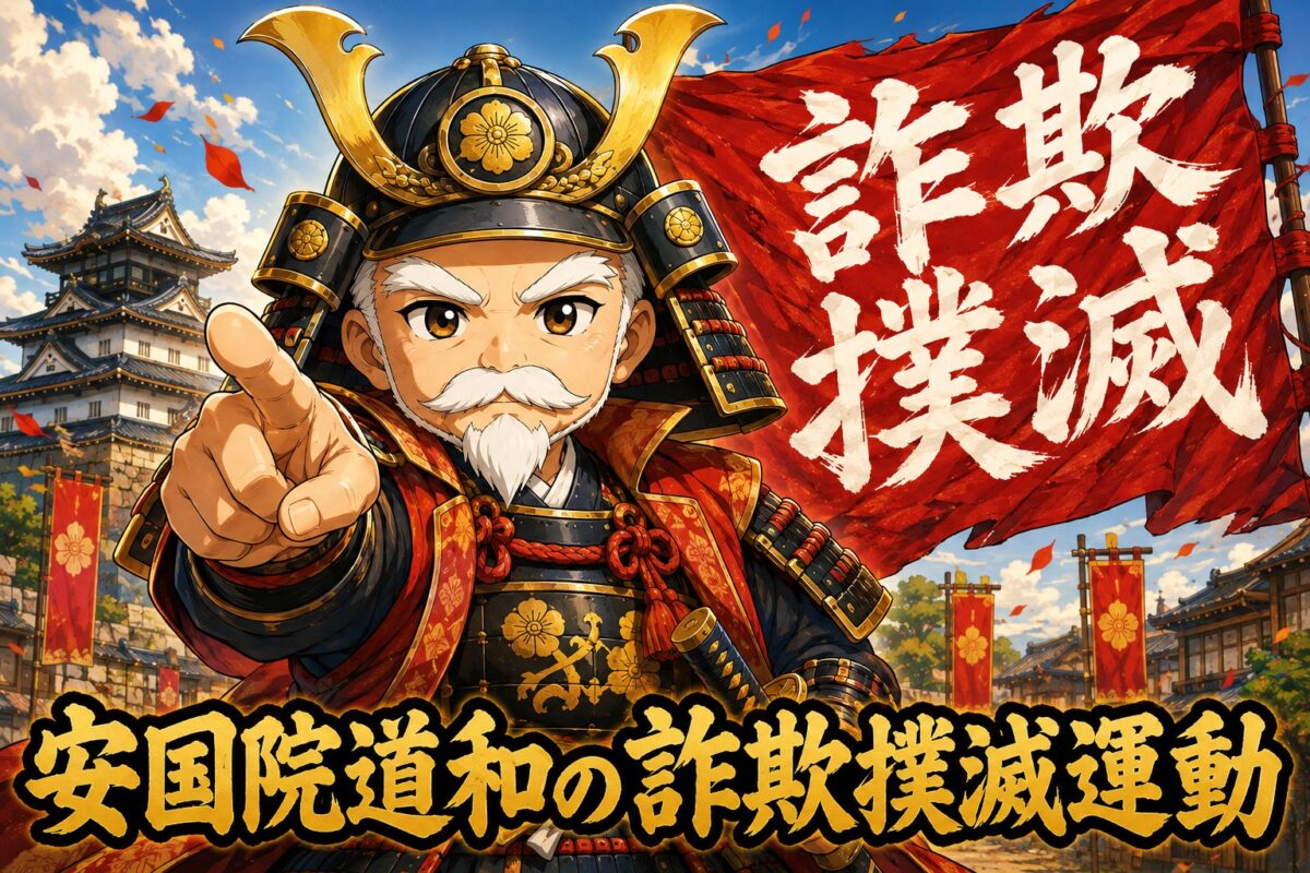 安国院道和の詐欺撲滅運動ブログ紹介アイキャッチ