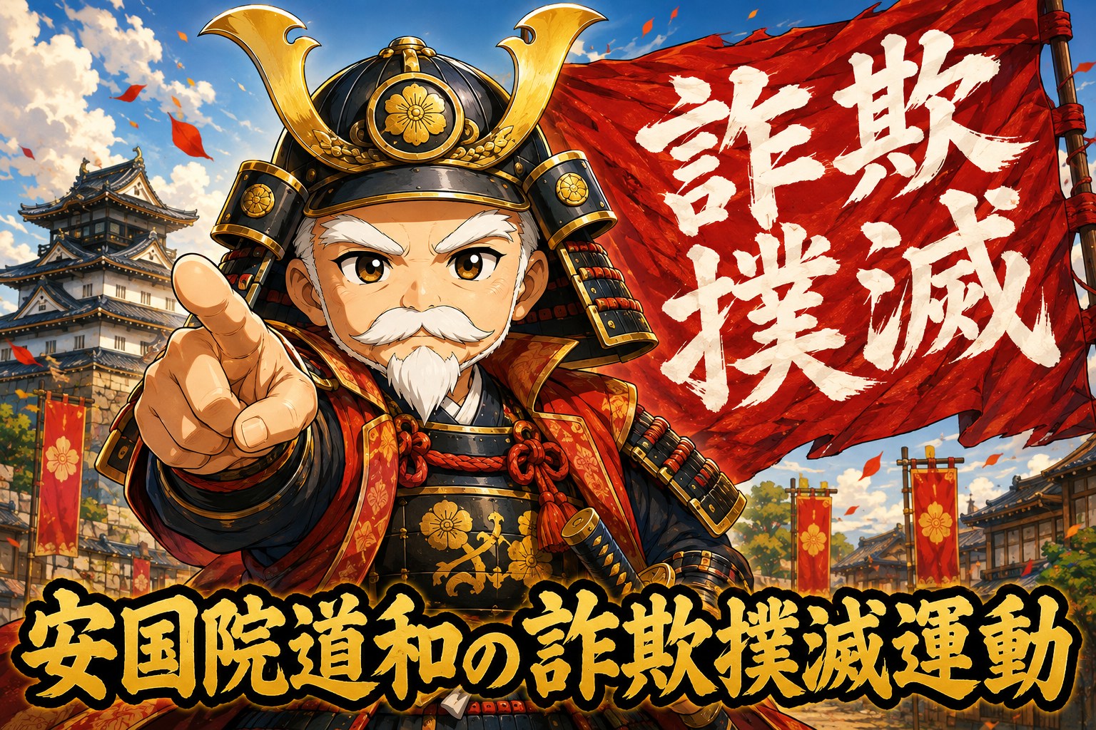 安国院道和の詐欺撲滅運動ブログ紹介アイキャッチ